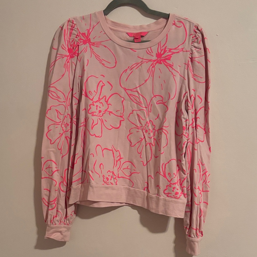 Lilly Pulitzer Pink Floral Top